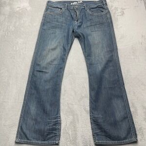 Helix Men's Medium Blue Bootcut Jeans